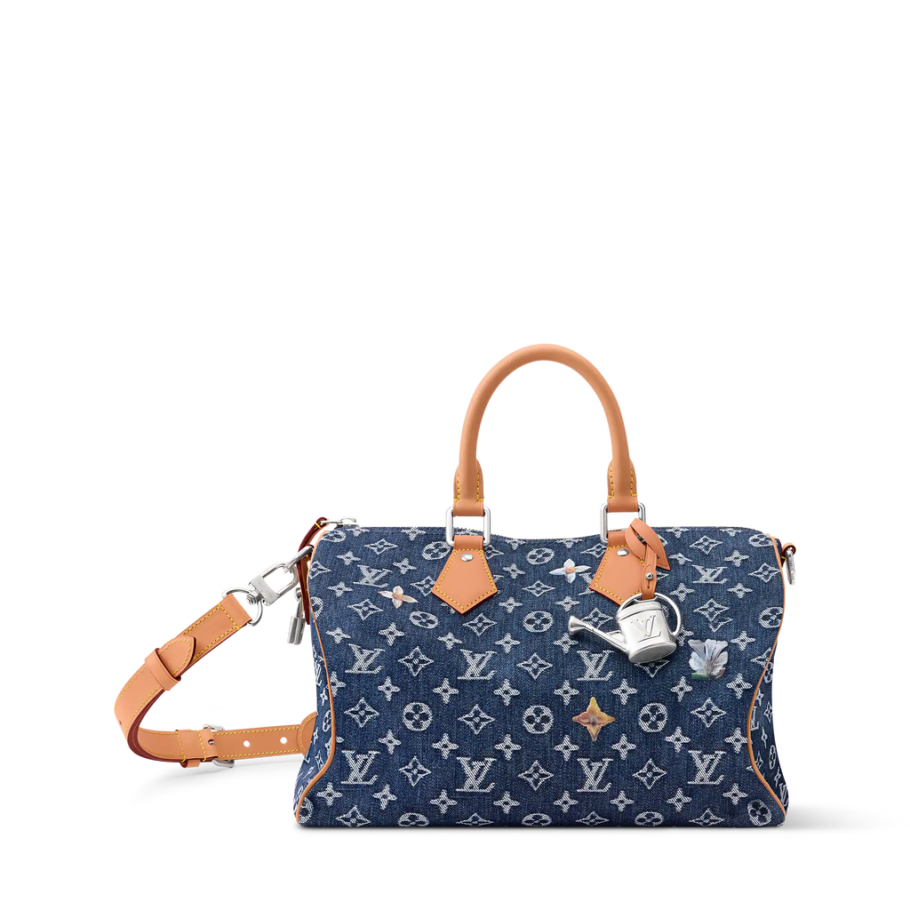 Speedy 30 Bandoulière Bag Damoflage Indigo Shoes For Men