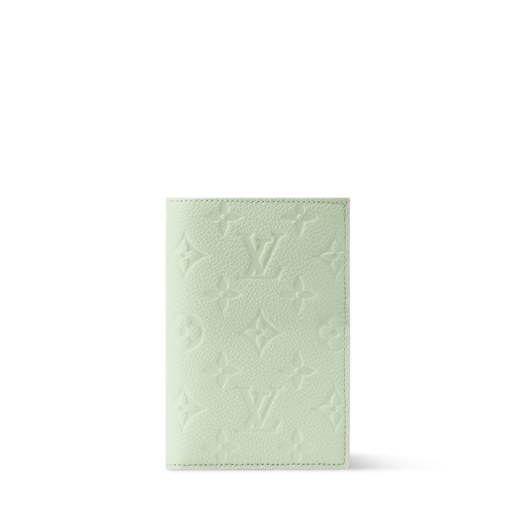 Passport Cover Monogram Empreinte Leather Card Holder M2A004 For Women