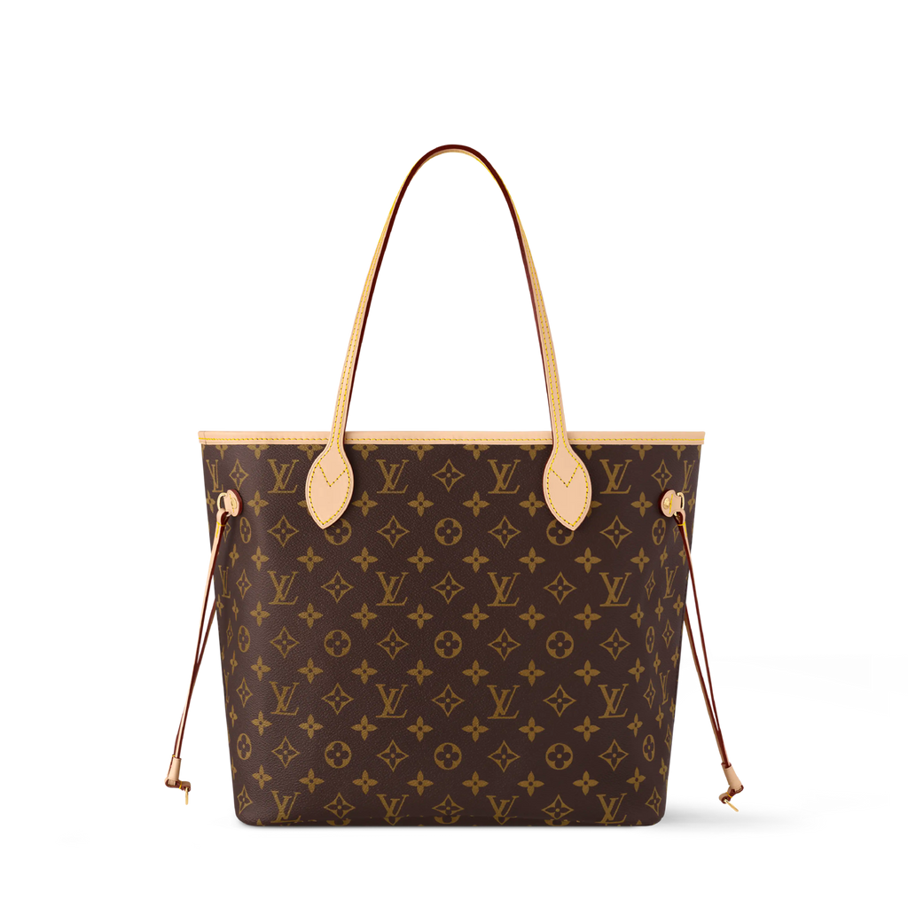 Neverfull MM Tote Monogram Canvas Cherry For Women