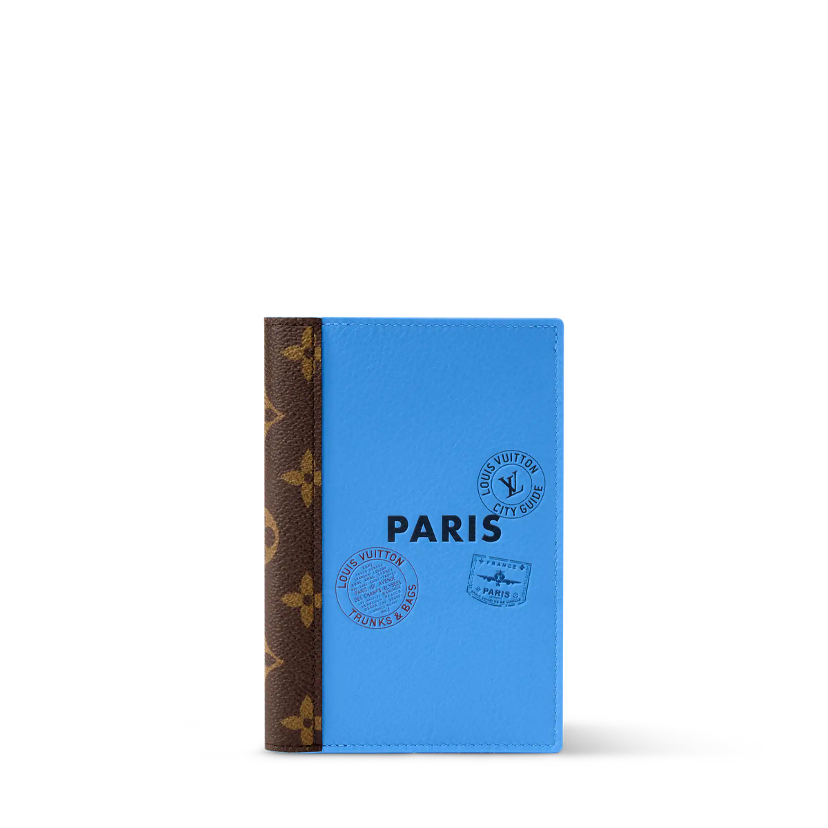 Passport Cover City Guide Cowhide Leather Travel Wallet M29108 For Women