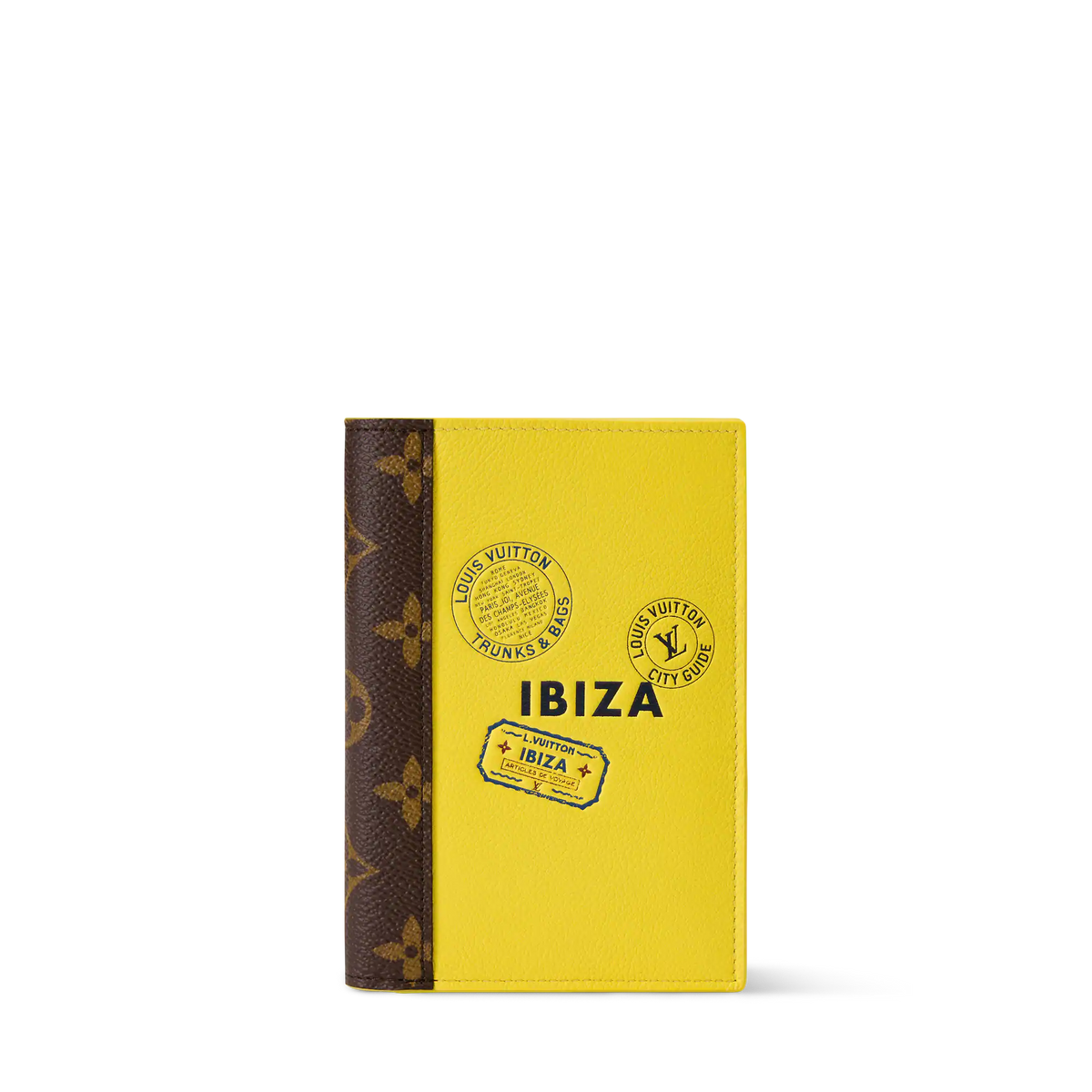 Passport Cover City Guide Cowhide Leather Travel Wallet M29101 For Women