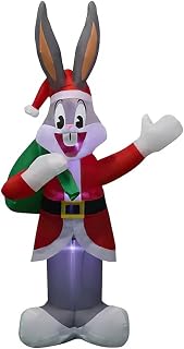 6 FT Christmas Santa Claus Inflatable Yard Decoration