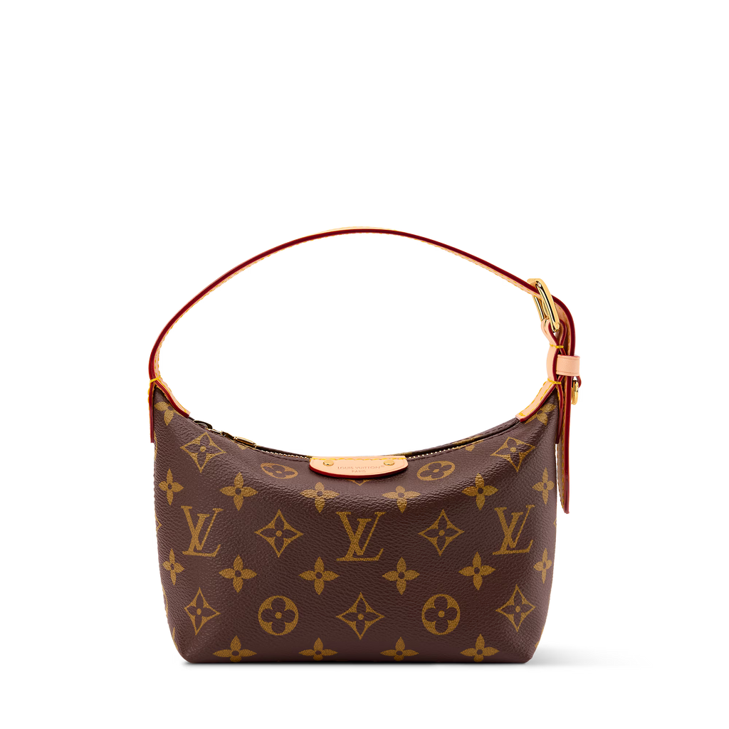 Pochette Hills Monogram Emblème Peuplier Jacquard Chain Wallet For Women