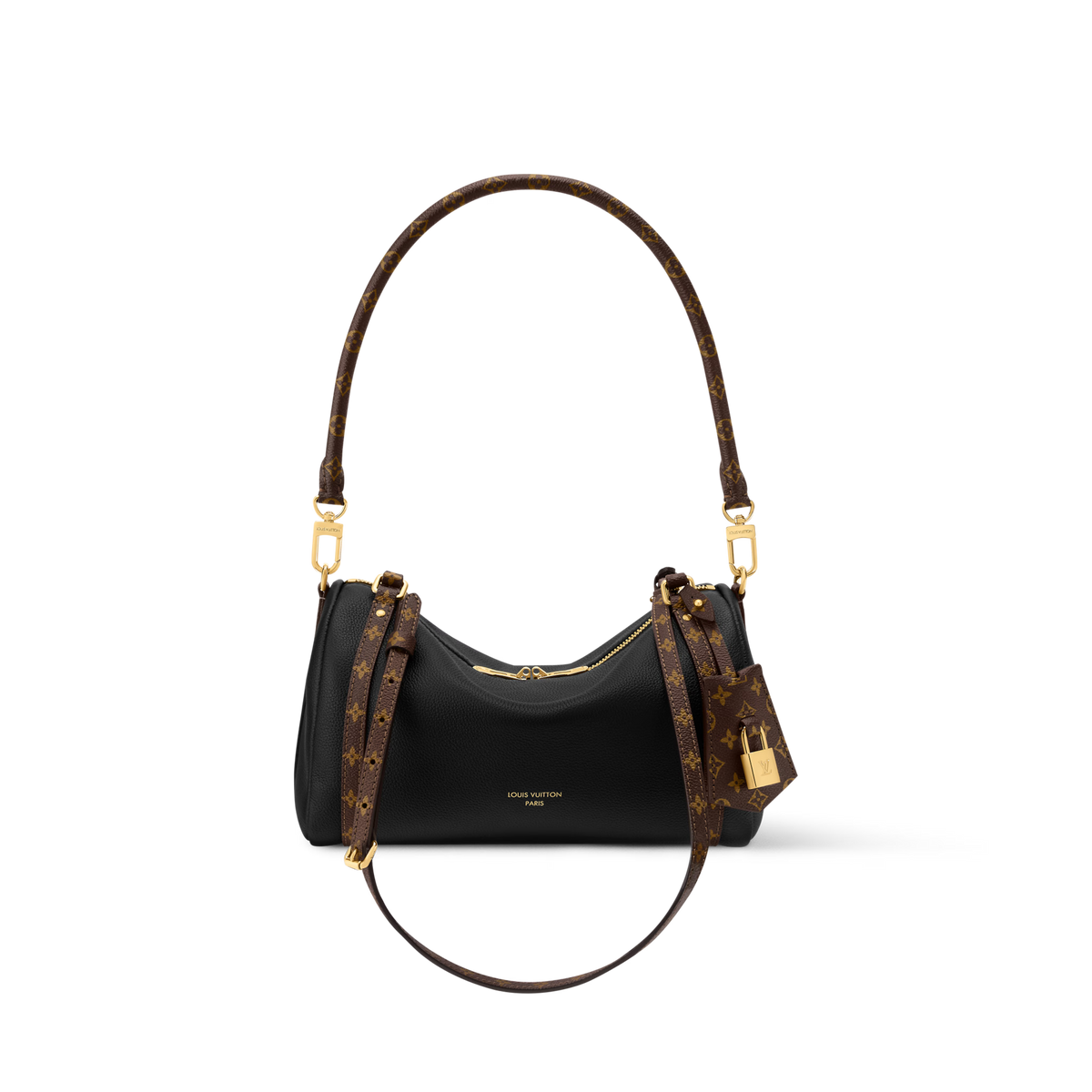 Pink Canvas & Calfskin Shoulder Bag product image 19