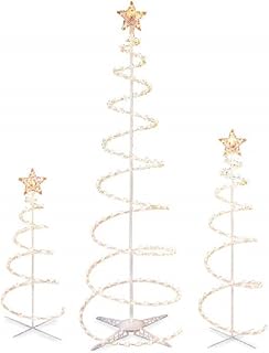 3 Ft Christmas Yard Decoration Set of 3
