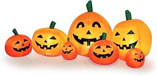 Halloween Pumpkin Inflatable Yard Decoration