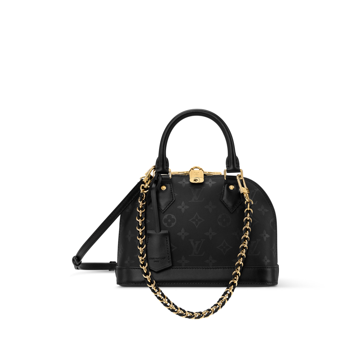 Black Calfskin Leather Handbag product image 12