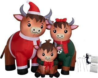 Christmas Santa Claus Inflatable Yard Decoration