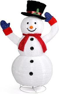 4 ft Christmas Snowman Yard Decoration