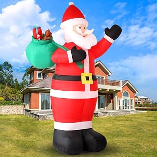 12FT Christmas Santa Claus Inflatable Yard Decoration