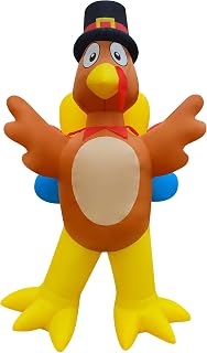 12FT Fall Turkey Inflatable Yard Decoration