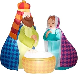 Christmas Nativity Scene Inflatable Yard Decoration