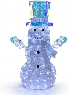 Christmas Snowman Yard Decoration