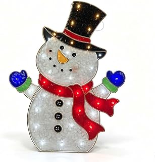 Christmas Snowman Yard Decoration