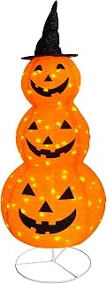 5FT Halloween Pumpkin Yard Decoration