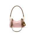 Express PM Petal Pink Calfskin Shoulder Bag For Women