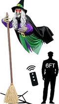 11.5 Ft Halloween Witch Yard Decoration
