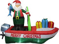 Holiday Santa Claus Inflatable Yard Decoration