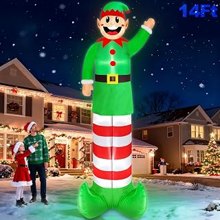 14 Ft Christmas Santa Claus Inflatable Yard Decoration