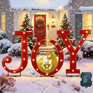 Christmas Nativity Scene Yard Decoration