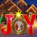 5.3FT Christmas Nativity Scene Inflatable Yard Decoration