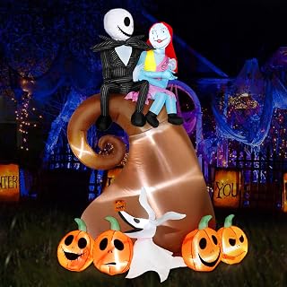 6 Ft Halloween Pumpkin Inflatable Yard Decoration