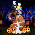 6FT Halloween Pumpkin Inflatable Yard Decoration