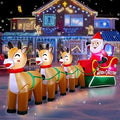 12 Feet Christmas Reindeer Inflatable Yard Decoration