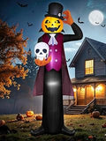 12FT Halloween Ghost Inflatable Yard Decoration