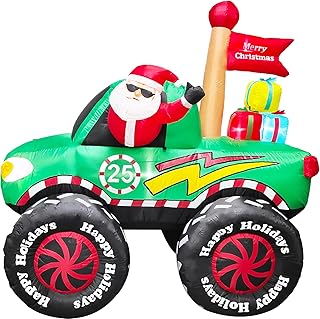 Christmas Santa Claus Inflatable Yard Decoration