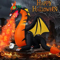 8FT Halloween Dragon Inflatable Yard Decoration