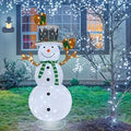 Christmas Snowman Family Yard Decoration