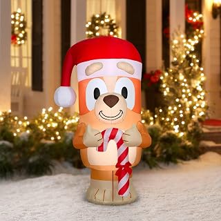 5ft Holiday Santa Claus Inflatable Yard Decoration