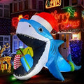 6FT Christmas Gift Box Inflatable Yard Decoration