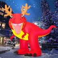 6FT Christmas Reindeer Inflatable Yard Decoration