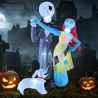 6Ft Halloween Skeleton Inflatable Yard Decoration