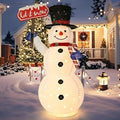 5.3FT Christmas Snowman Yard Decoration