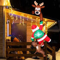 7.5 Ft Christmas Reindeer Inflatable Yard Decoration