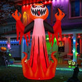 8 FT Halloween Pumpkin Inflatable Yard Decoration