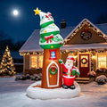 9FT Christmas Santa Claus Inflatable Yard Decoration
