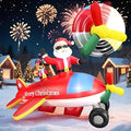 8FT Christmas Santa Claus Inflatable Yard Decoration
