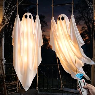 5 FT Halloween Ghost Yard Decoration 2 Pack