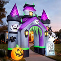 12 FT Halloween Archway Inflatable Yard Decoration
