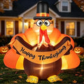 4.5 FT Fall Turkey Inflatable Yard Decoration