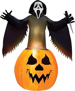 6ft Holiday Ghost Inflatable Yard Decoration