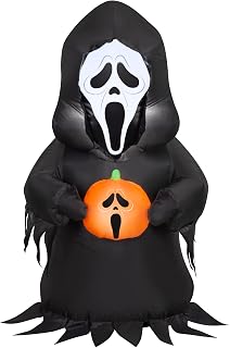 3.5 Ft Halloween Ghost Inflatable Yard Decoration