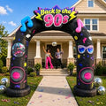 8FT Holiday Archway Inflatable Yard Decoration
