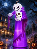 12FT Halloween Ghost Inflatable Yard Decoration