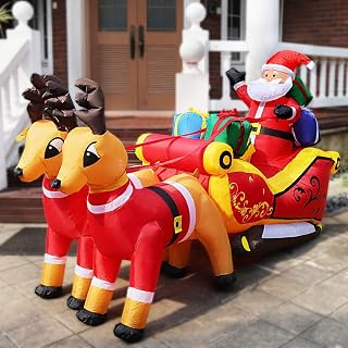 7FT Christmas Santa Claus Inflatable Yard Decoration