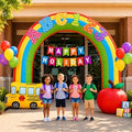 8 ft Holiday Archway Inflatable Yard Decoration
